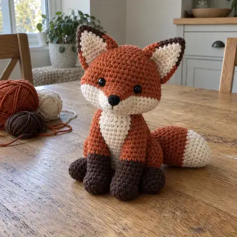 Finished animal from a pattern in the library