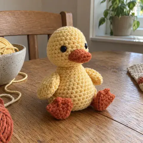 Finished animal from a pattern in the library
