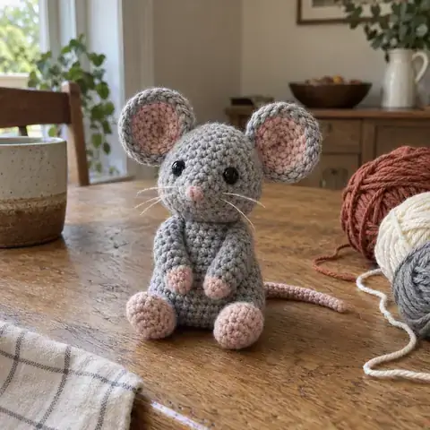 Finished animal from a pattern in the library