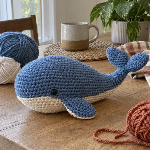 Finished animal from a pattern in the library