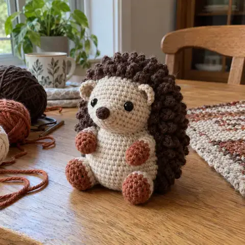 Finished animal from a pattern in the library