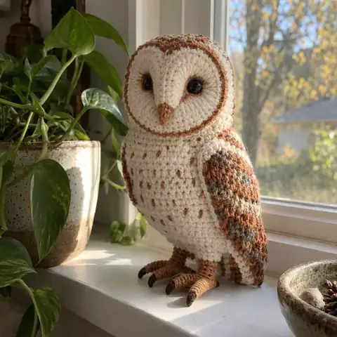 Finished handmade crochet animal