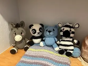 Joyce’s crochet animals